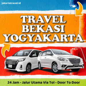 Travel Dari Bekasi Ke Jogja Door To Door Sampai Depan Pintu