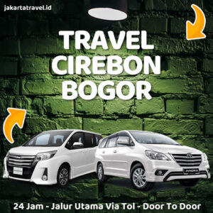 Travel Dari Cirebon Ke Bogor Door To Door Sampe Depan Pintu Rumah