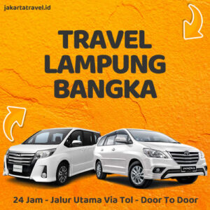 Travel Lampung Ke Bangka Door To Door Sampe Depan Pintu Rumah
