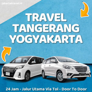 Travel Tangerang Jogja Door To Door Sampai Depan Pintu