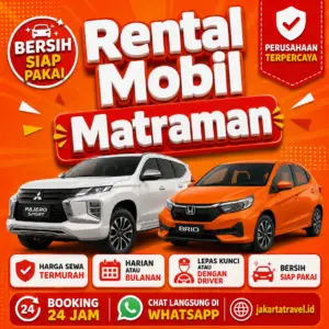 Rental Mobil Matraman Bersih Siap Pakai Dengan Supir Atau Lepas Kunci Bebas Pilih