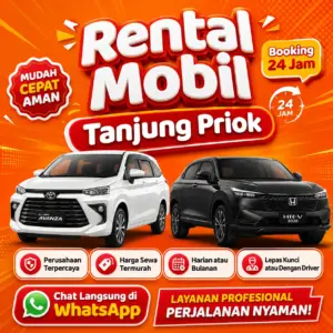 Rental Mobil Tanjung Priok Bersih Siap Pakai Dengan Supir Atau Lepas Kunci Bebas Pilih