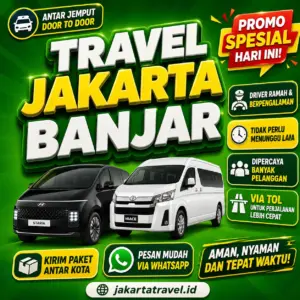 Puas 💯% Harga Tiket Travel Jakarta Banjar Patroman Murah Sampai Depan Pintu