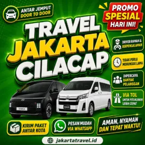 Puas 💯% Harga Tiket Travel Jakarta Cilacap Murah Berangkat Pagi dan Malam