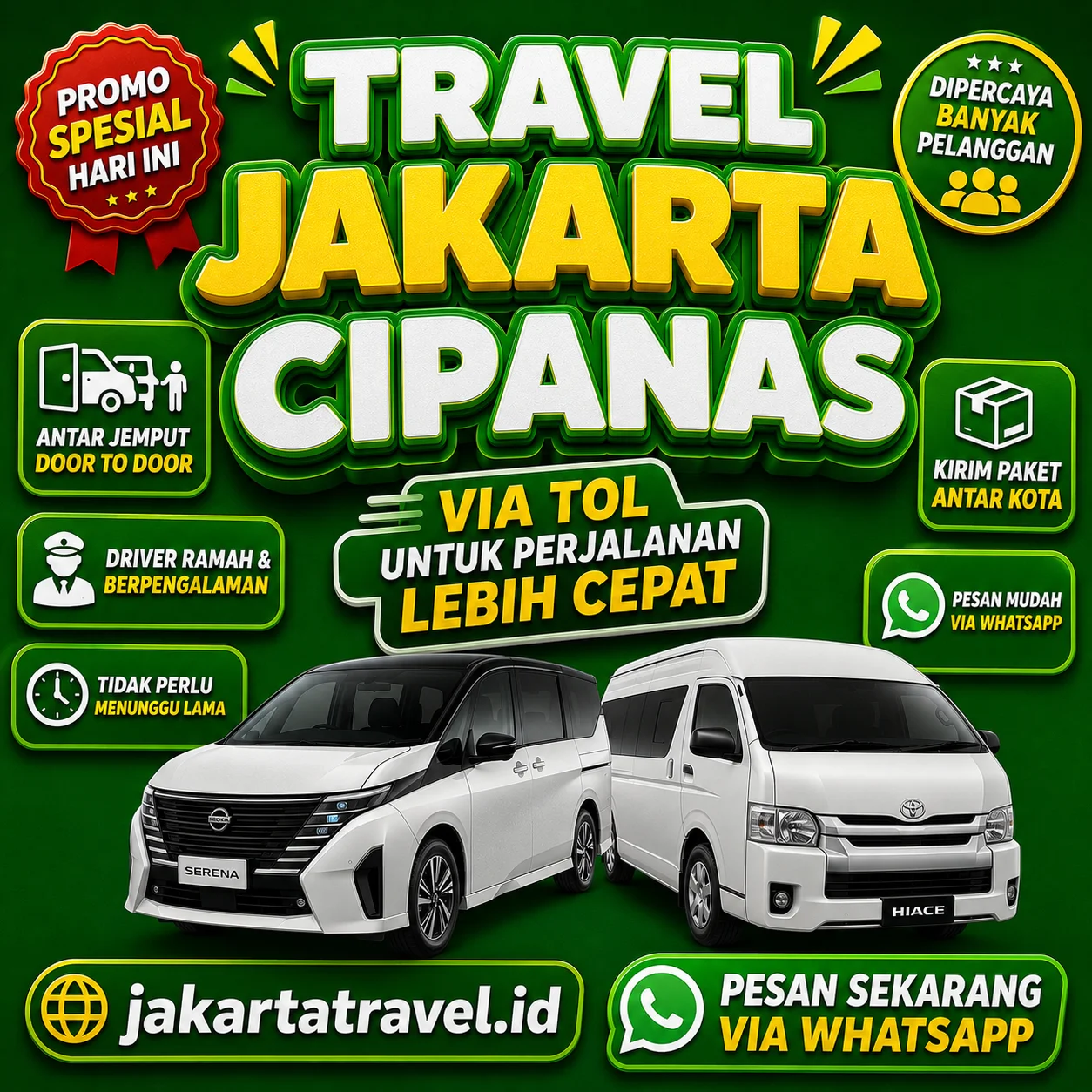 Puas 💯% Harga Tiket Travel Jakarta Cipanas Murah Antar Sampai Depan Pintu