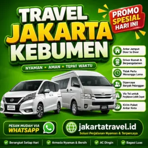 Puas 💯% Harga Tiket Travel Jakarta Kebumen Murah Antar Sampai Depan Pintu