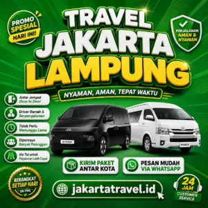 Puas 💯% Harga Travel Jakarta Lampung Murah Door To Door Terbaik Hari Ini