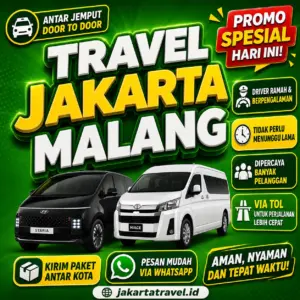 Puas 💯% Harga Tiket Travel Jakarta Malang Hiace Murah Antar Sampai Depan Pintu