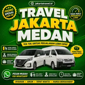 Puas 💯% Harga Tiket Travel Jakarta Medan Hiace Murah Sampai Depan Pintu