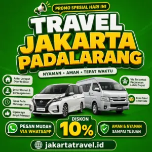 Puas 💯% Harga Tiket Travel Jakarta Padalarang Murah Antar Sampai Depan Pintu