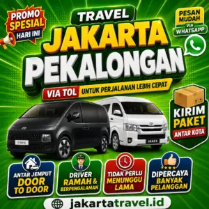 Puas 💯% Harga Tiket Travel Jakarta Pekalongan Murah Terdekat Sampai Depan Pintu