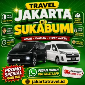 Puas 💯% Harga Travel Jakarta Sukabumi Murah Door To Door Terdekat 24 Jam