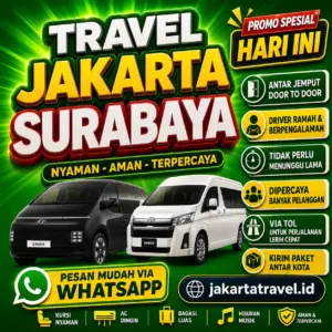 Puas 💯% Harga Travel Jakarta Surabaya Murah Door To Door Terbaik Hari Ini